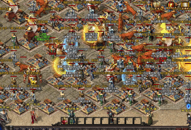 原汁原味的传奇带你重回玛法大陆集结兄弟们血战沙城